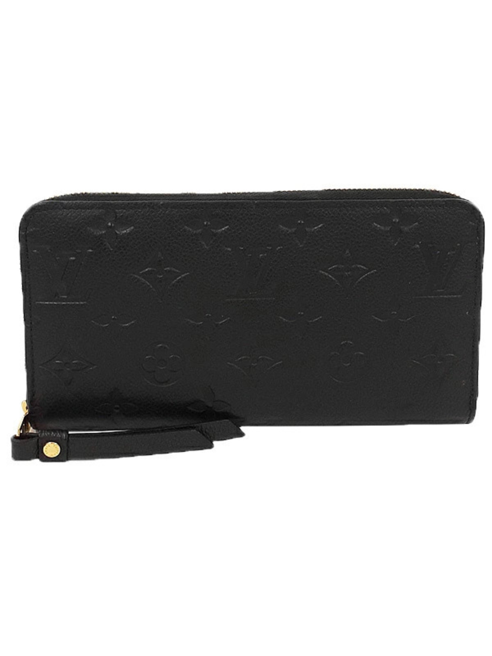 Louis Vuitton Monogram Empreinte Zippy Wallet Round Zipper Long